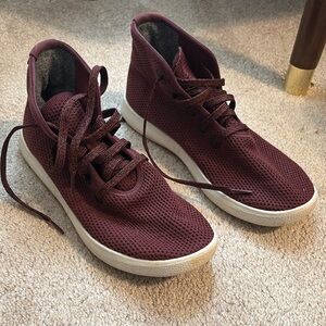 Allbirds Burgundy Tree Topper Shoes
